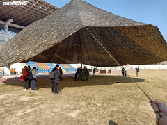 Cận cảnh nơi xét xử lưu động 9 kẻ sát hại nữ sinh giao gà ở Điện Biên